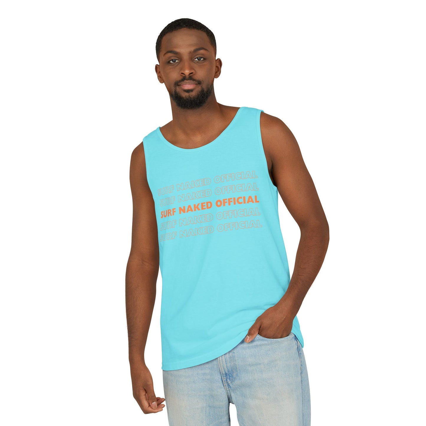 Surf Calling Tank Top Lagoon