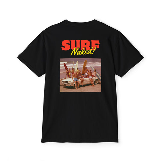 70s Surfer Pocket Tee Black