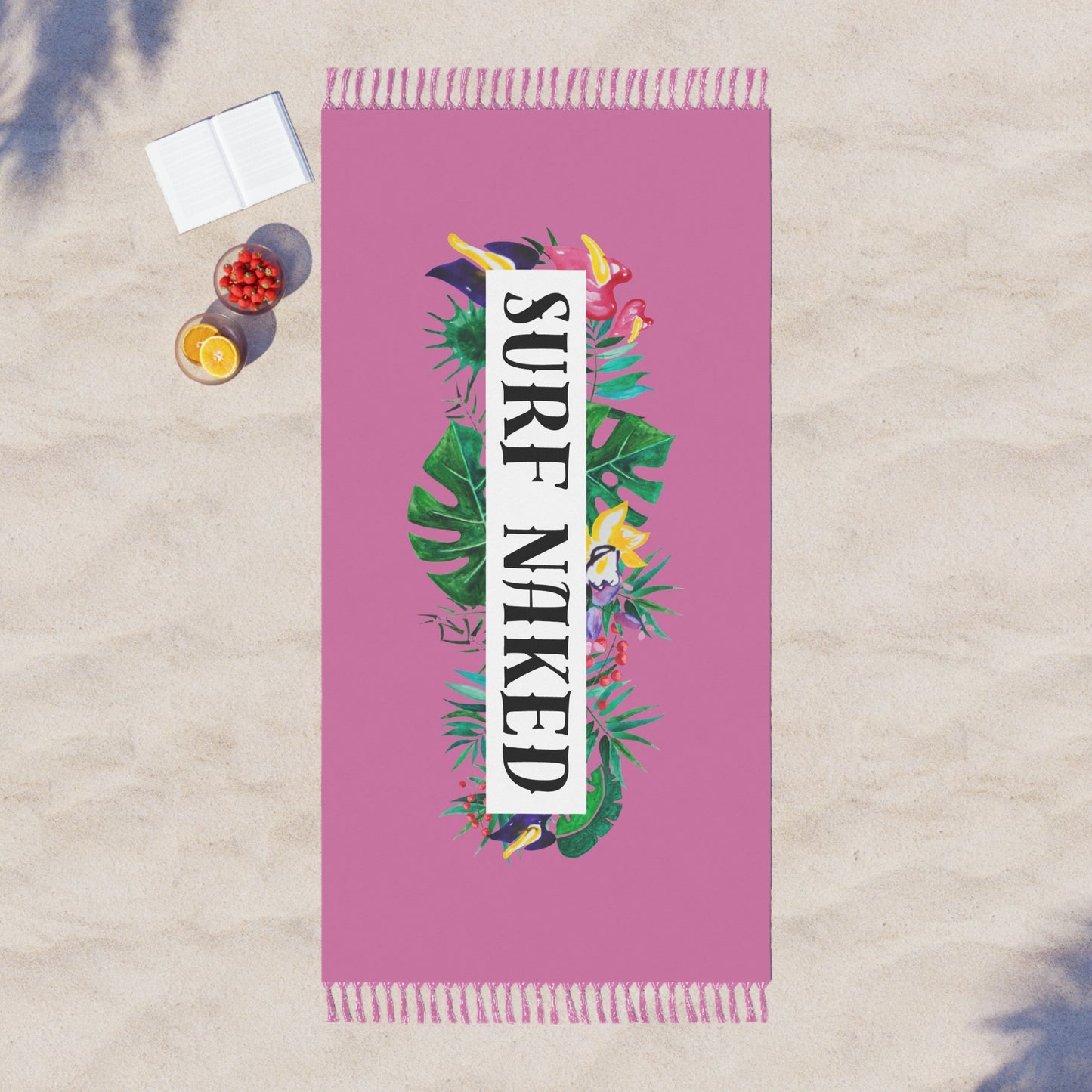 Light Pink Boho Beach Cloth