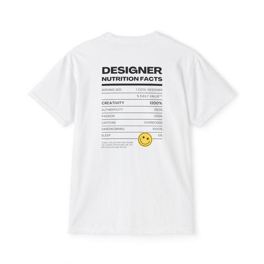 Designer Pocket T-Shirt White