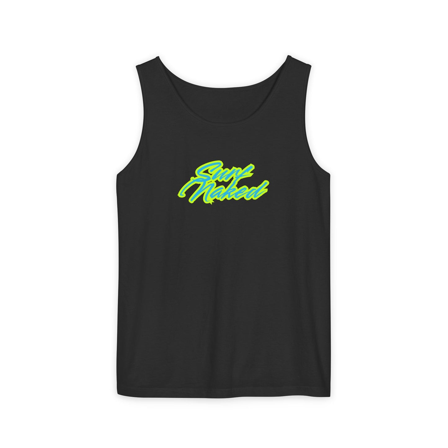 90s Surf Tank Top Black