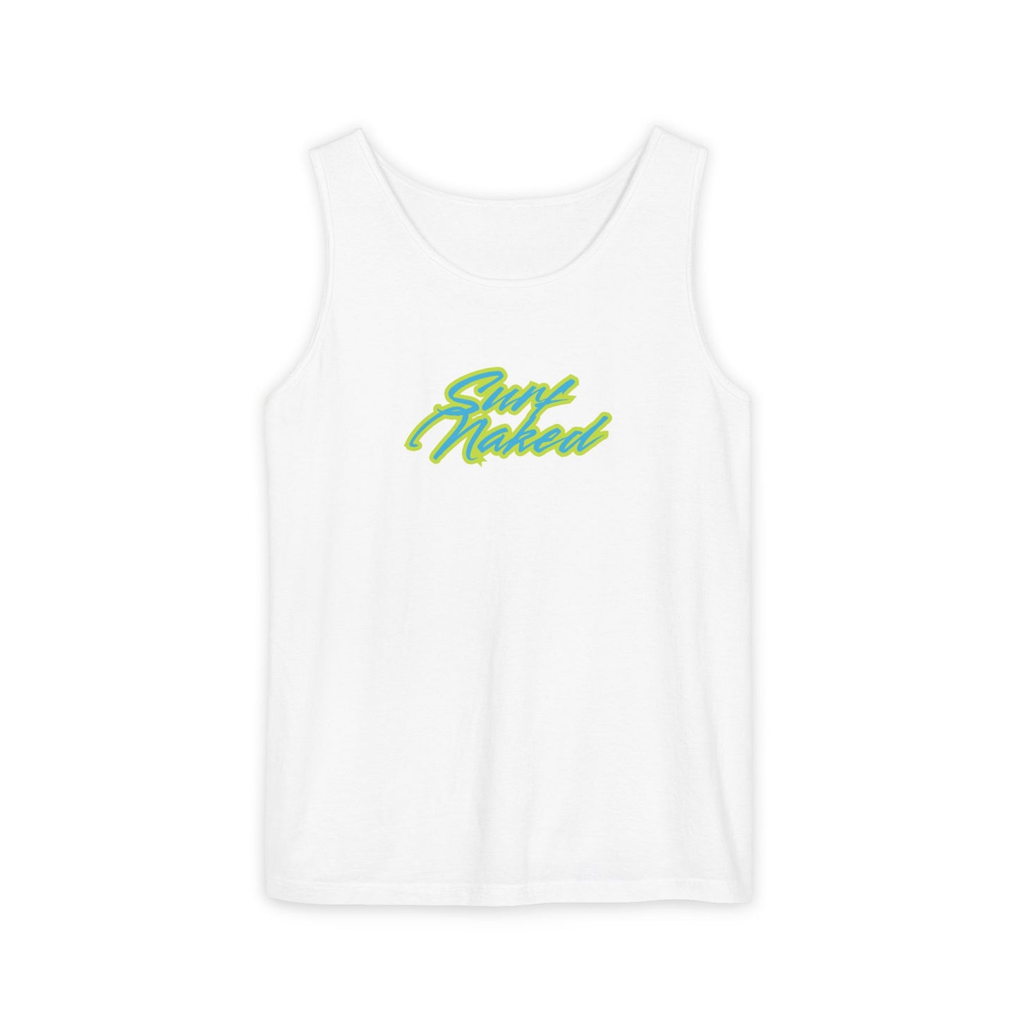90s Surfer Tank Top White