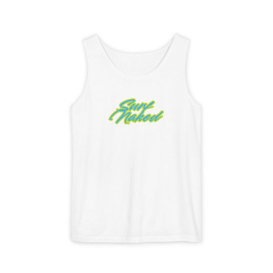 90s Surfer Tank Top White