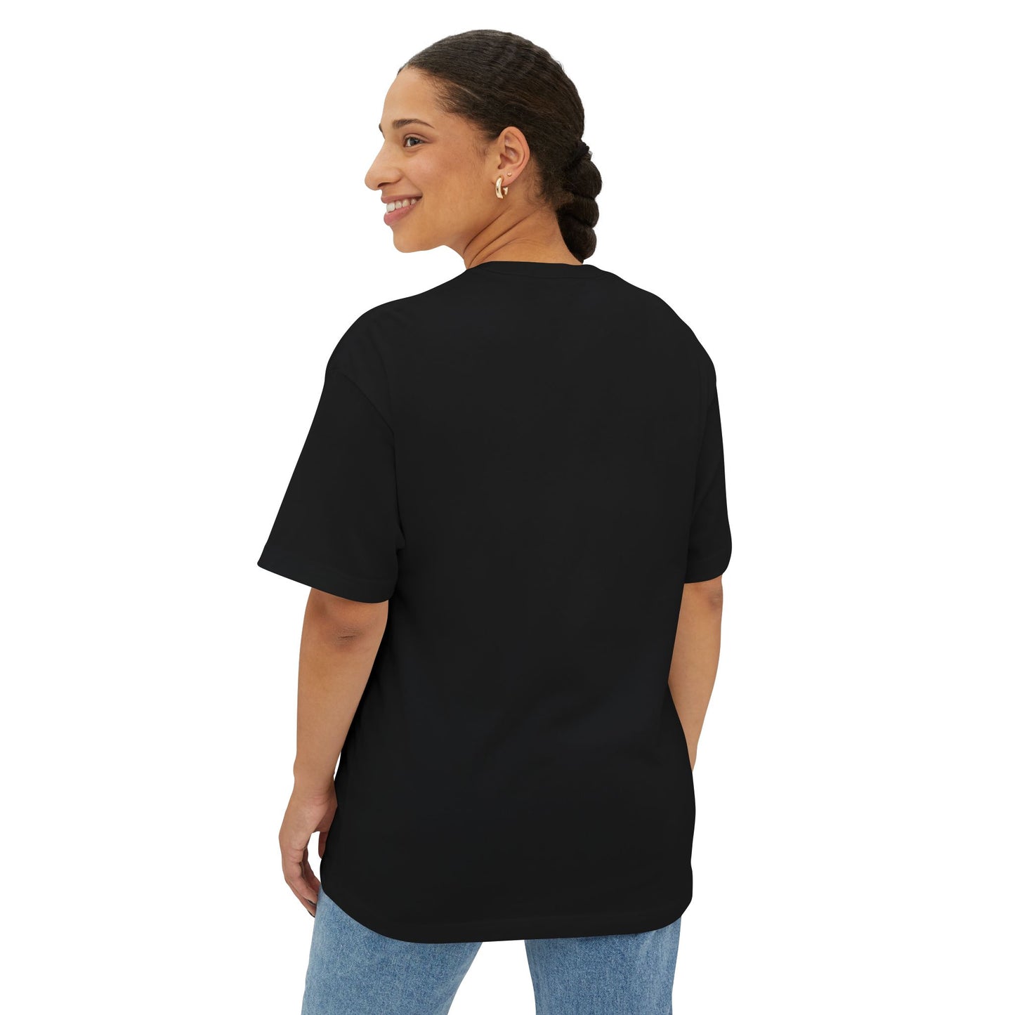 Pizzaria Oversized Boxy Tee Black