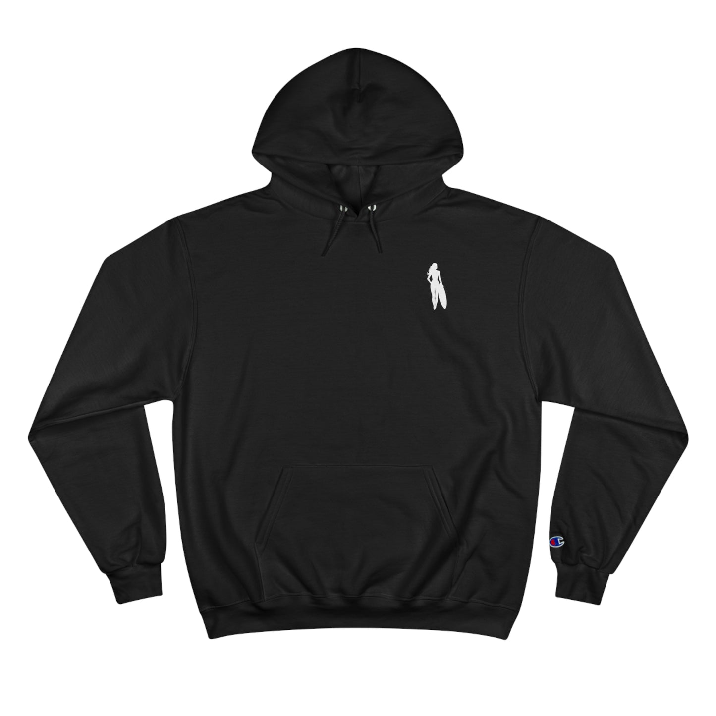 Fitted Emblem Hoodie