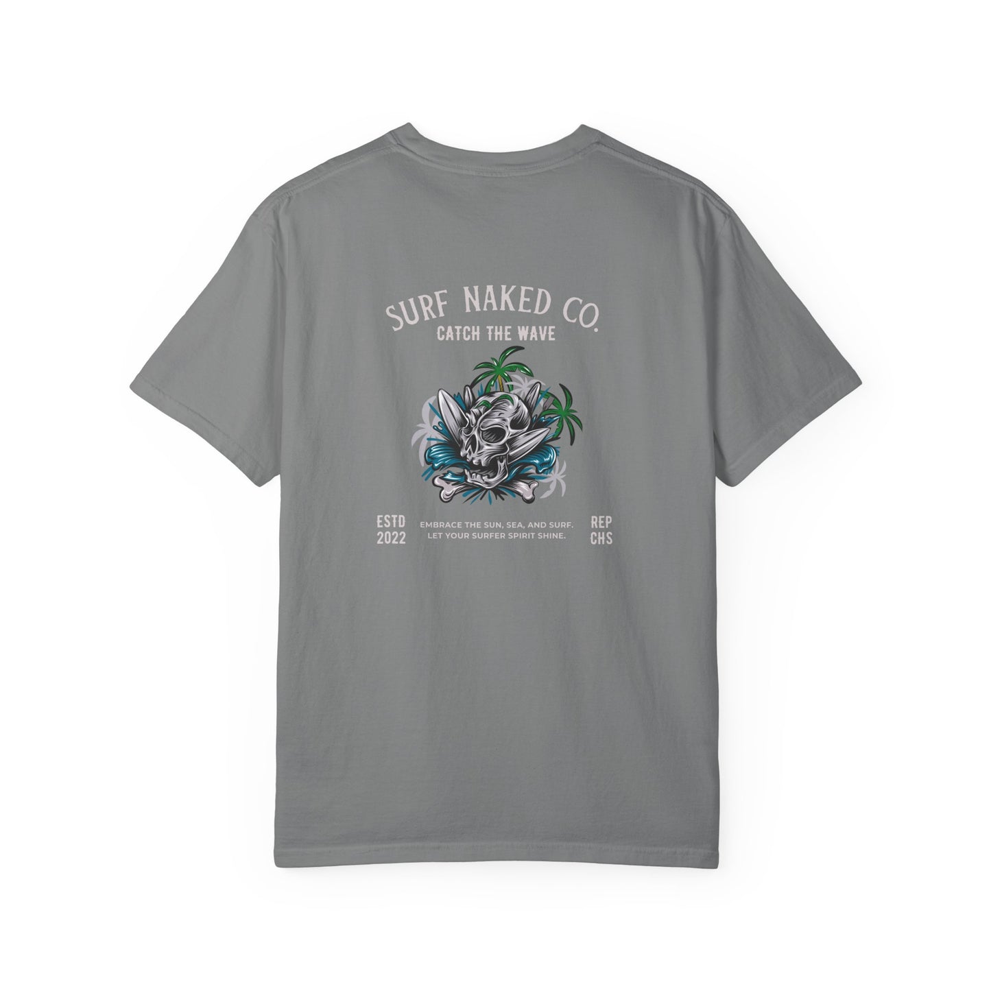 Catch the Wave Tee Grey
