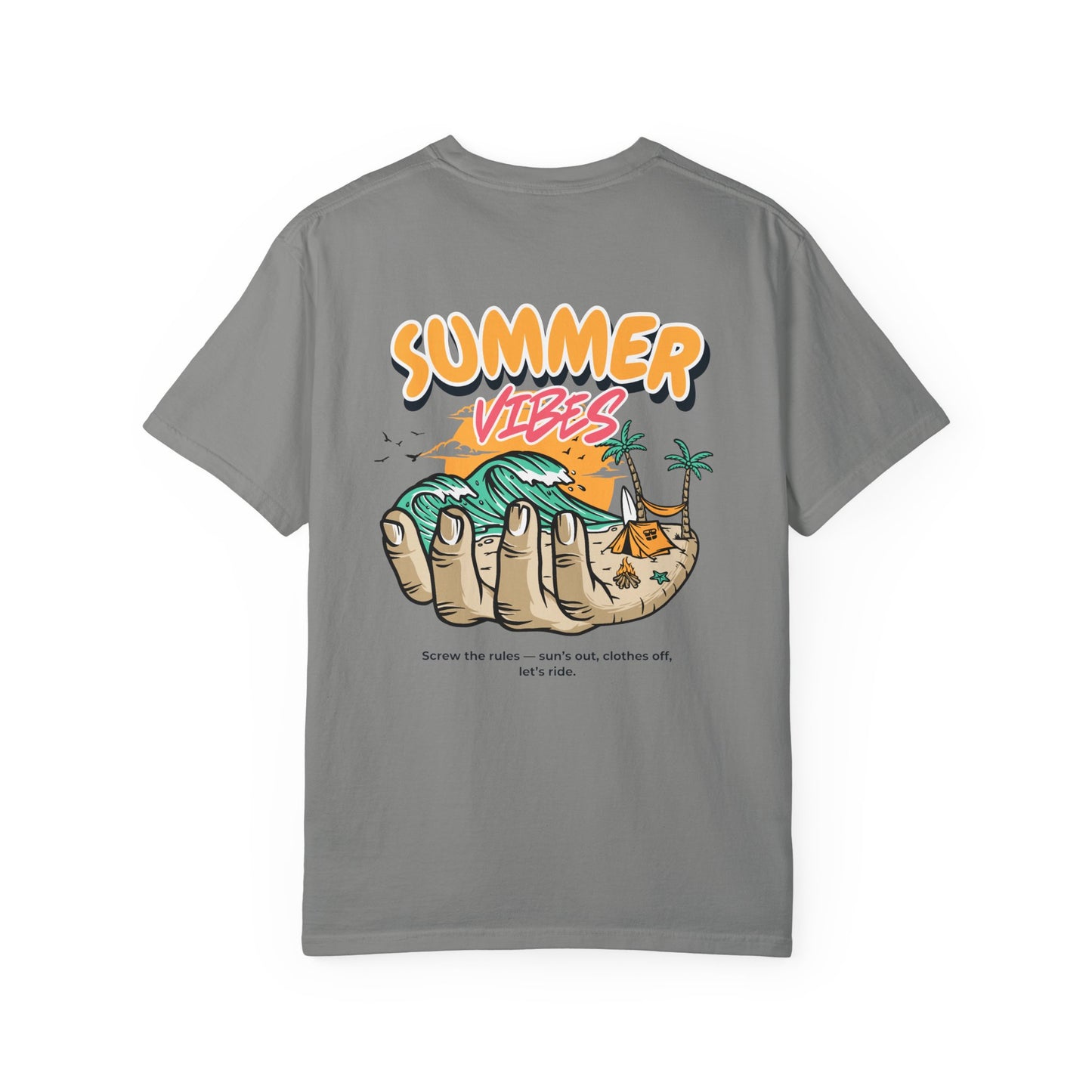 Summer Vibes Tee Granite