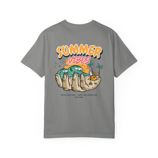 Summer Vibes Tee Granite