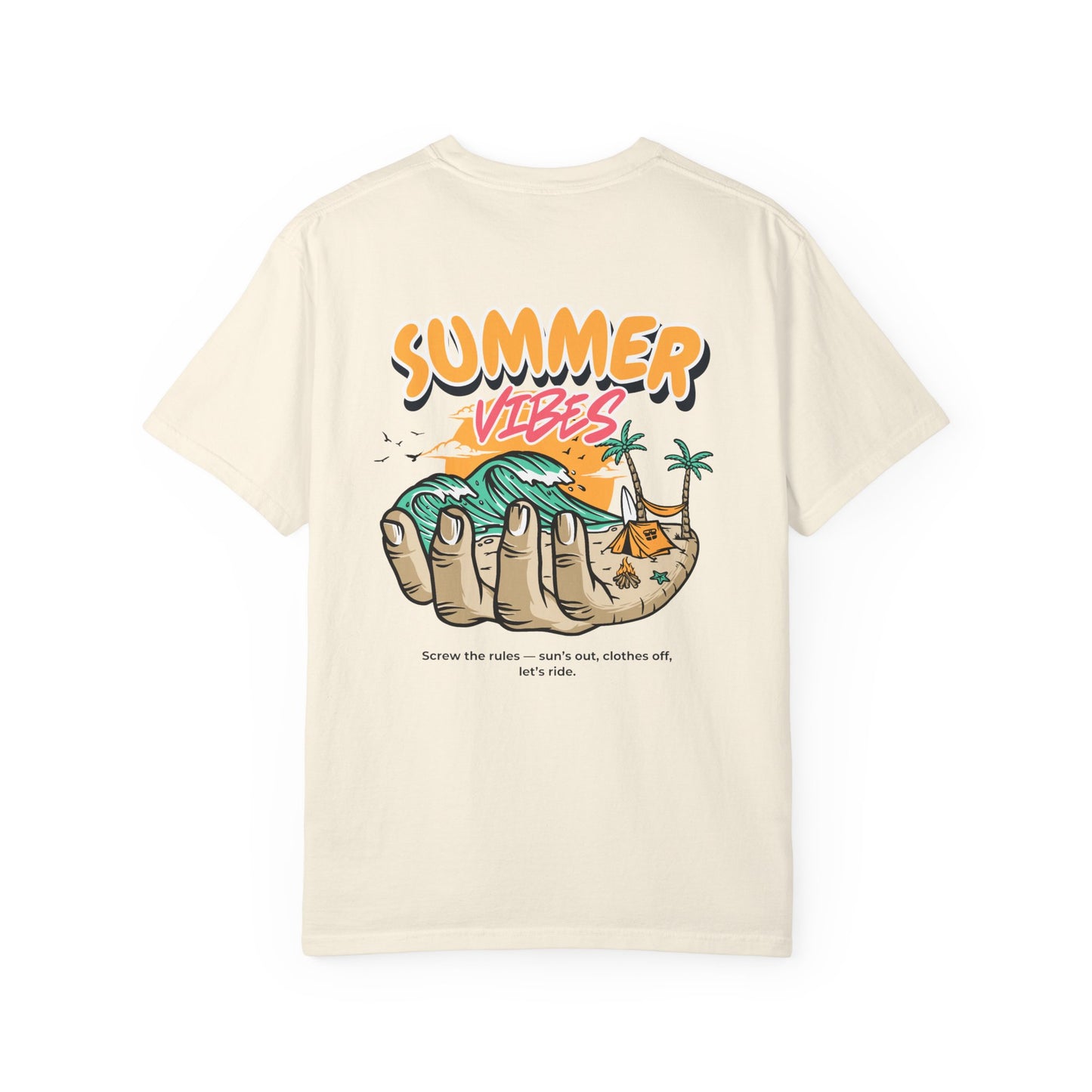 Summer Vibes Tee Ivory
