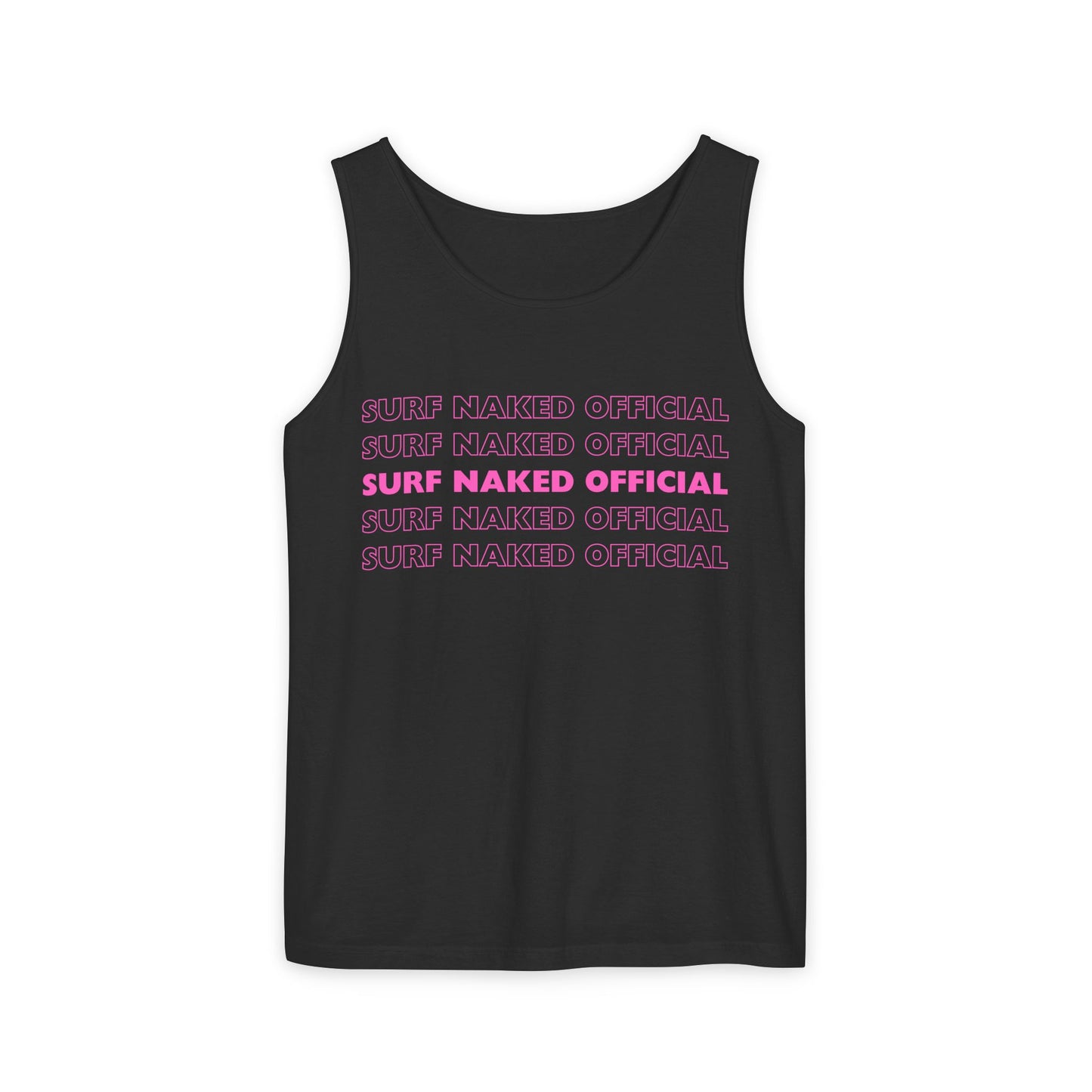 Surf Calling Tank Top Black II