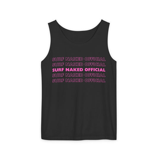 Surf Calling Tank Top Black II