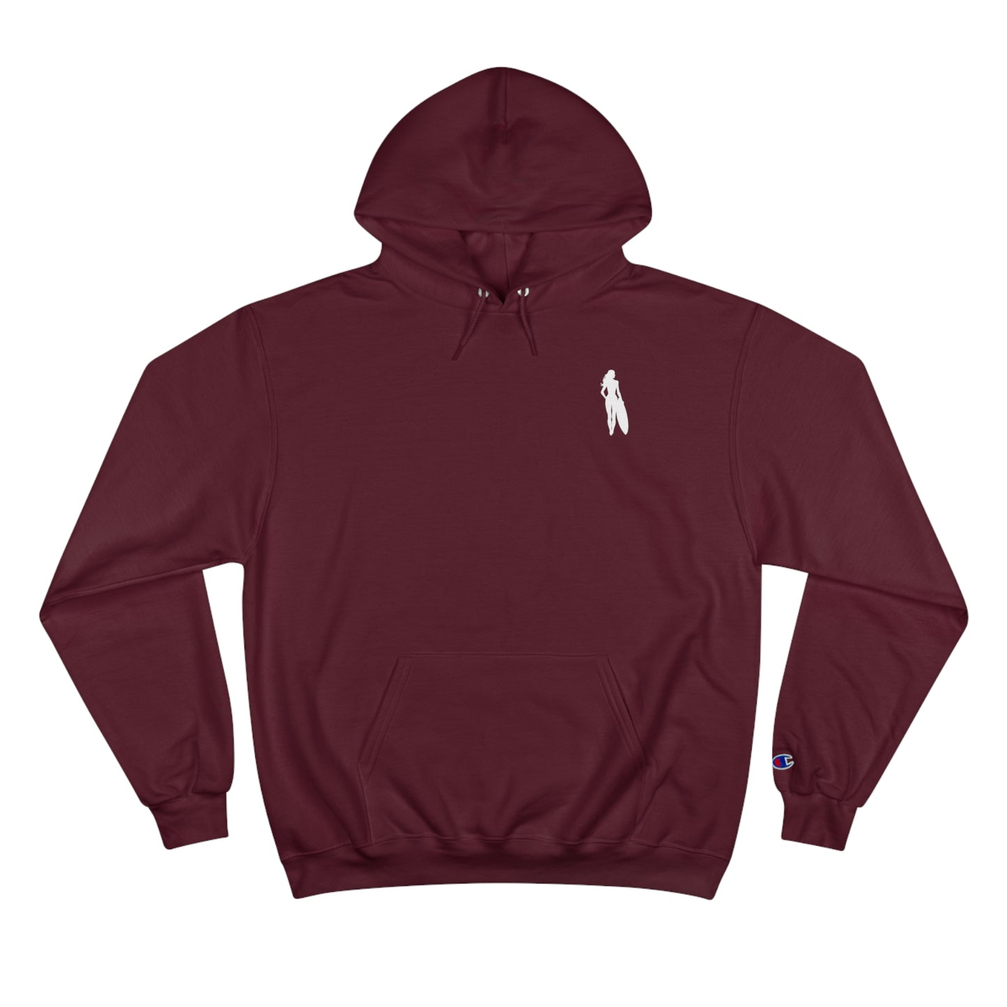 Fitted Emblem Hoodie